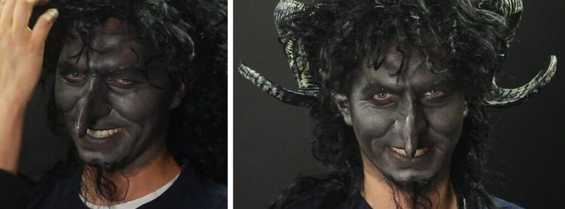 Have Your Kids Been Bad? Check Out This Krampus Make-up Tutorial!